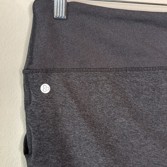 Zella Slim Fit Jogger Leggings in Heathered Black Size Large - Picture 4 of 9